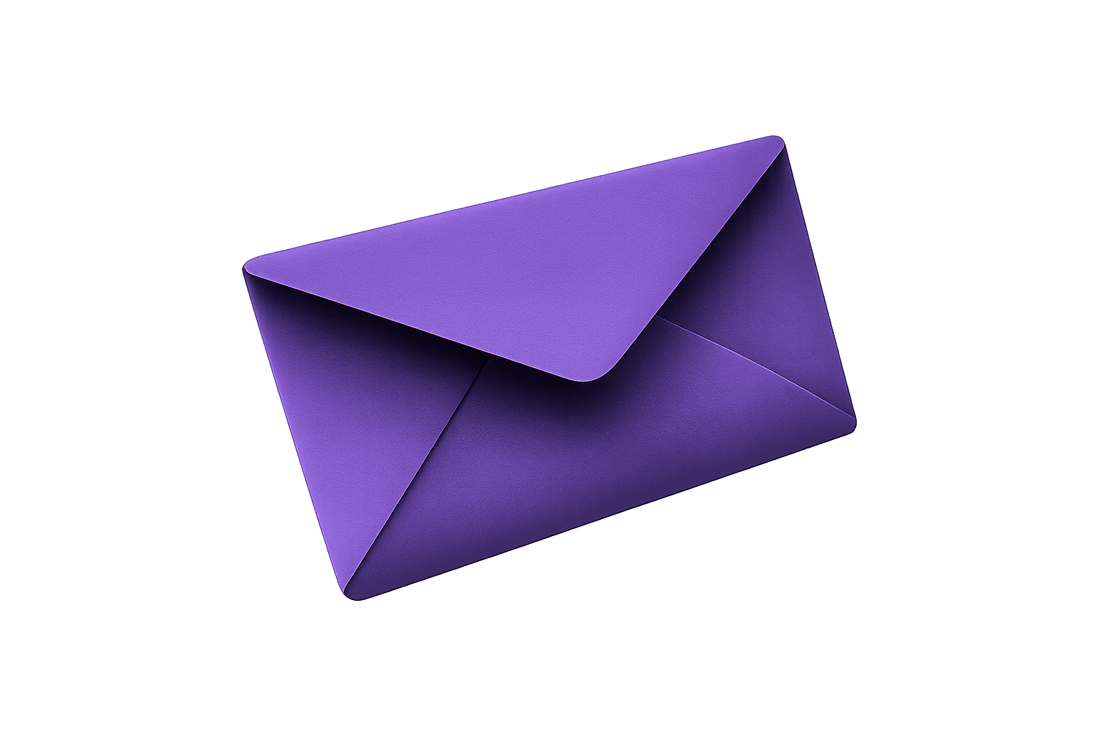 Purple envelope
